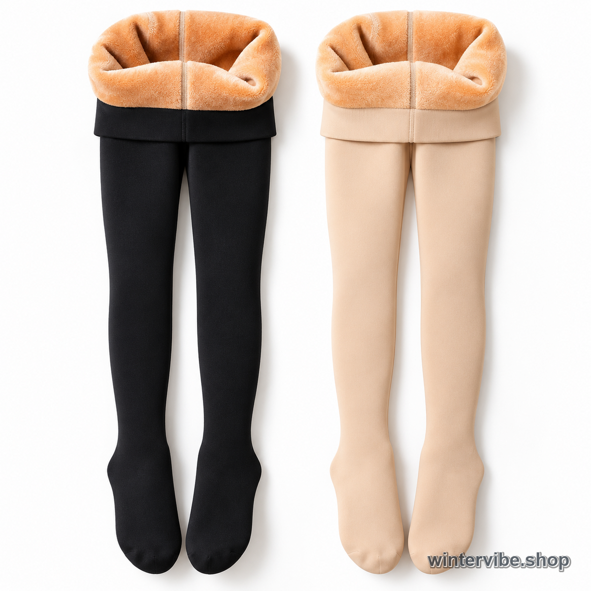 Damen Thermostrumpfhose mit Fleece-Innenfutter ❄️❤️