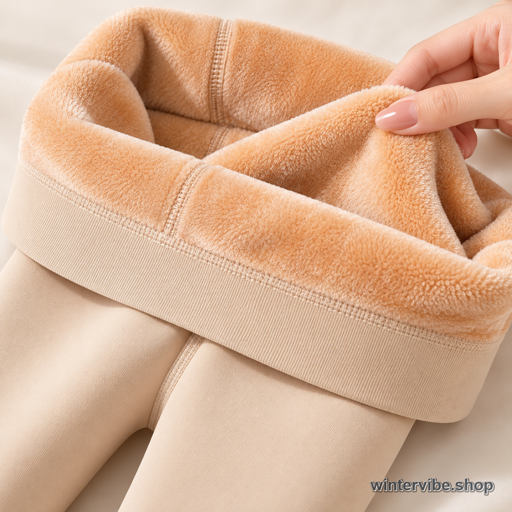 Damen Thermostrumpfhose mit Fleece-Innenfutter ❄️❤️