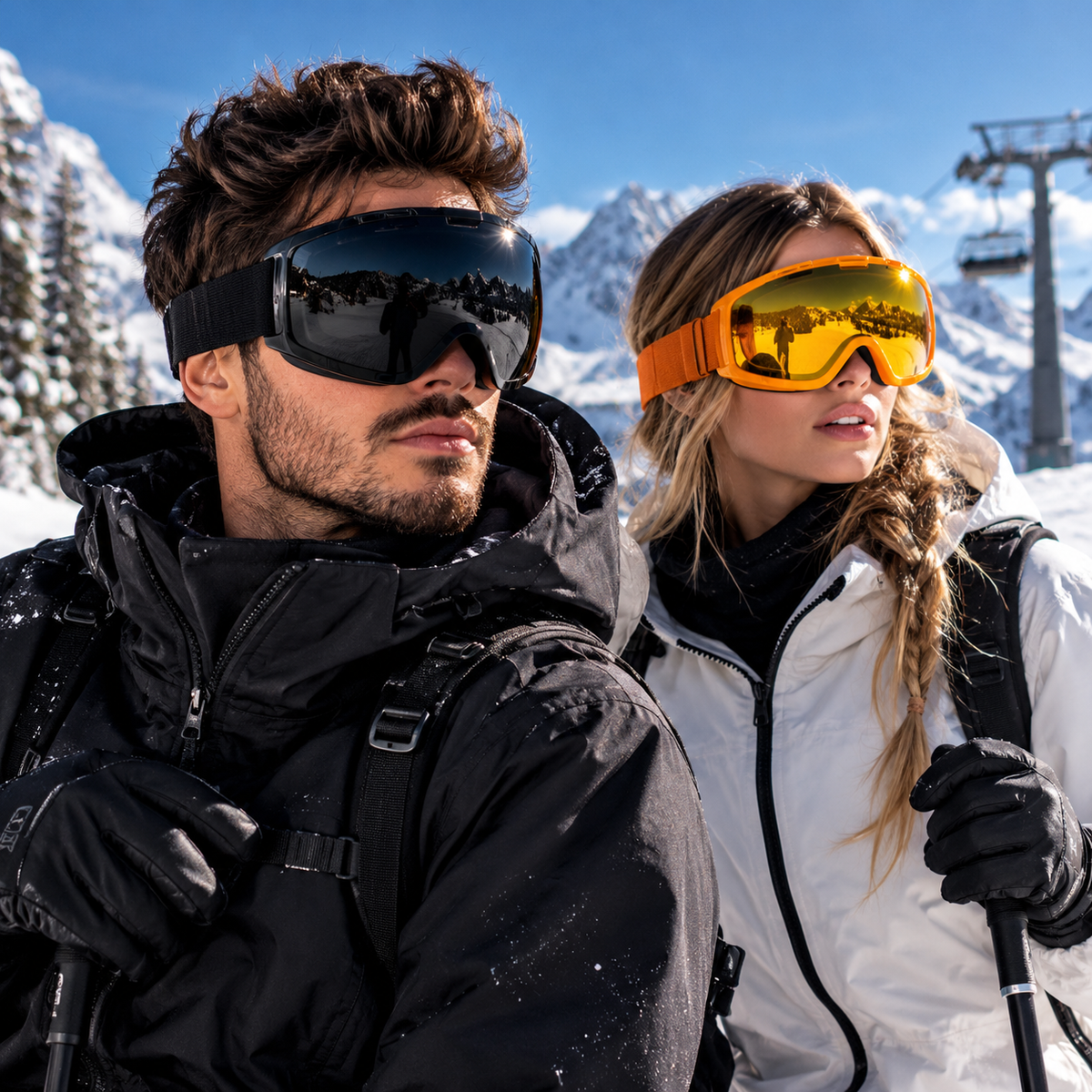 Skibrille mit verspiegeltem Glas – Dein perfekter Begleiter auf der Piste