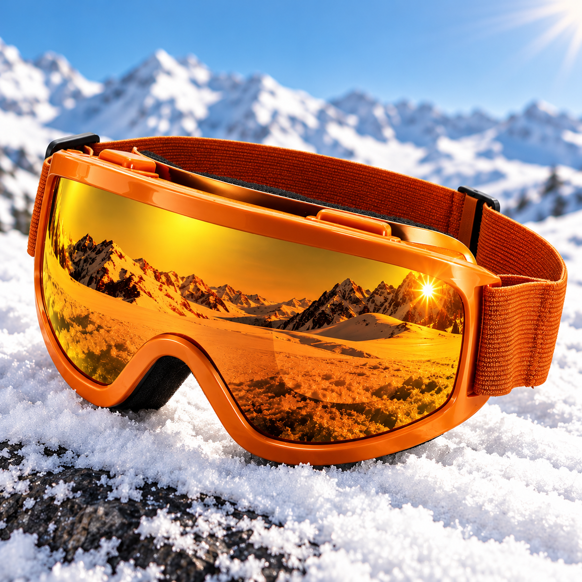 Skibrille mit verspiegeltem Glas – Dein perfekter Begleiter auf der Piste
