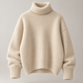 Wollpullover mit Rollkragen – Zeitlose Eleganz für kalte Tage