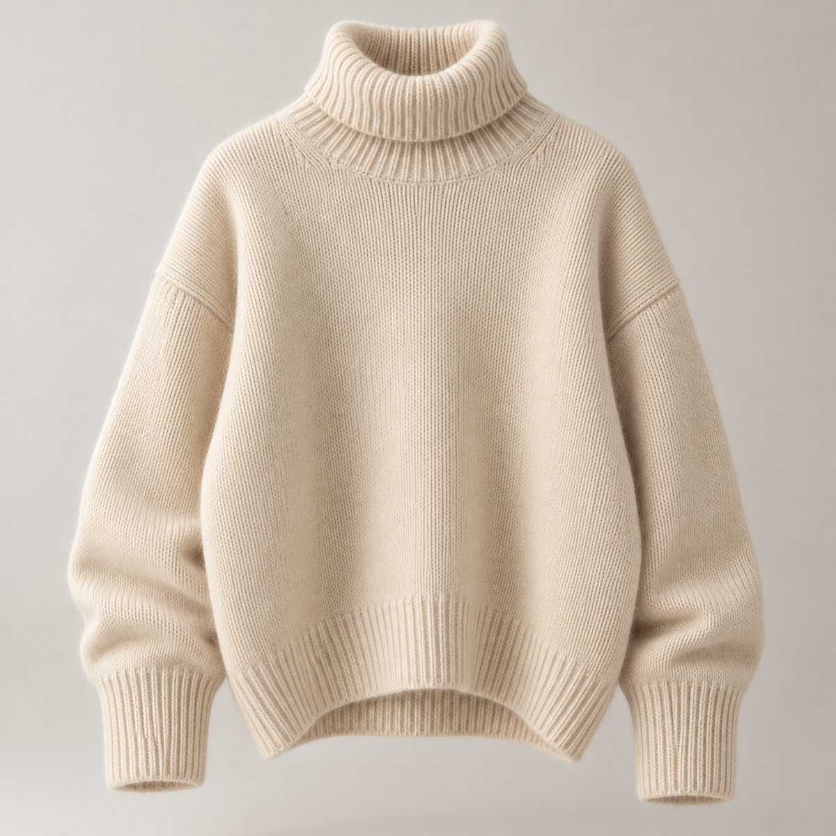 Wollpullover mit Rollkragen – Zeitlose Eleganz für kalte Tage