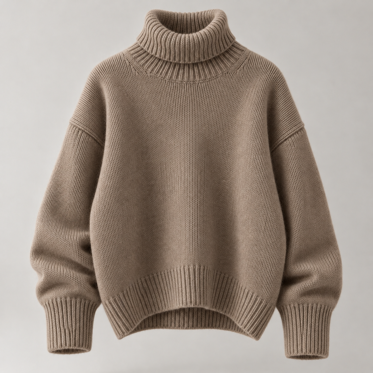 Wollpullover mit Rollkragen – Zeitlose Eleganz für kalte Tage