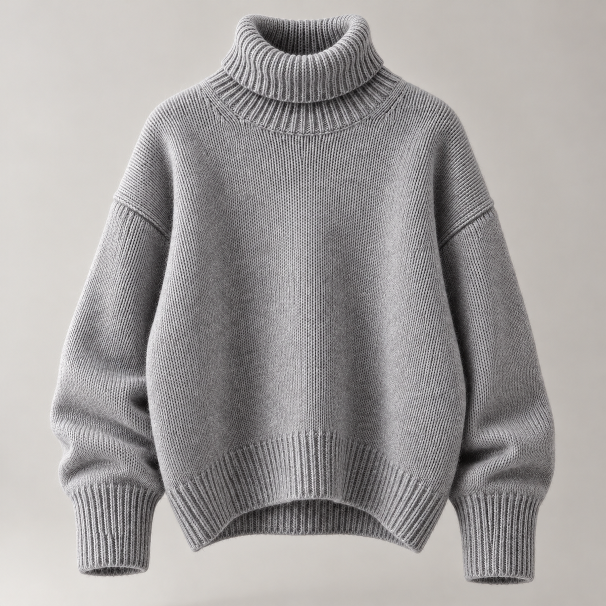Wollpullover mit Rollkragen – Zeitlose Eleganz für kalte Tage