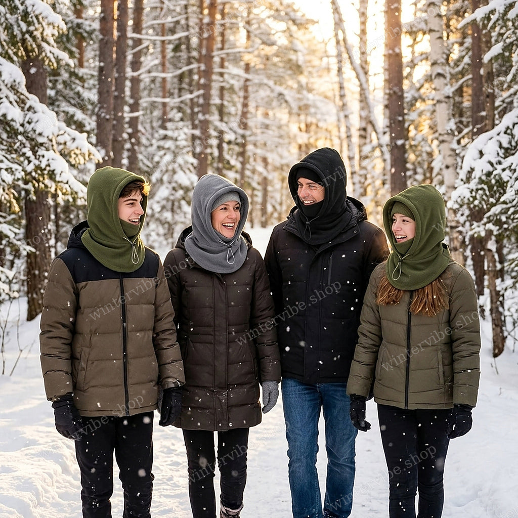 Winter-Sturmhaube mit Fleece-Innenfutter – Winddicht & Kuschelig Warm ❄️