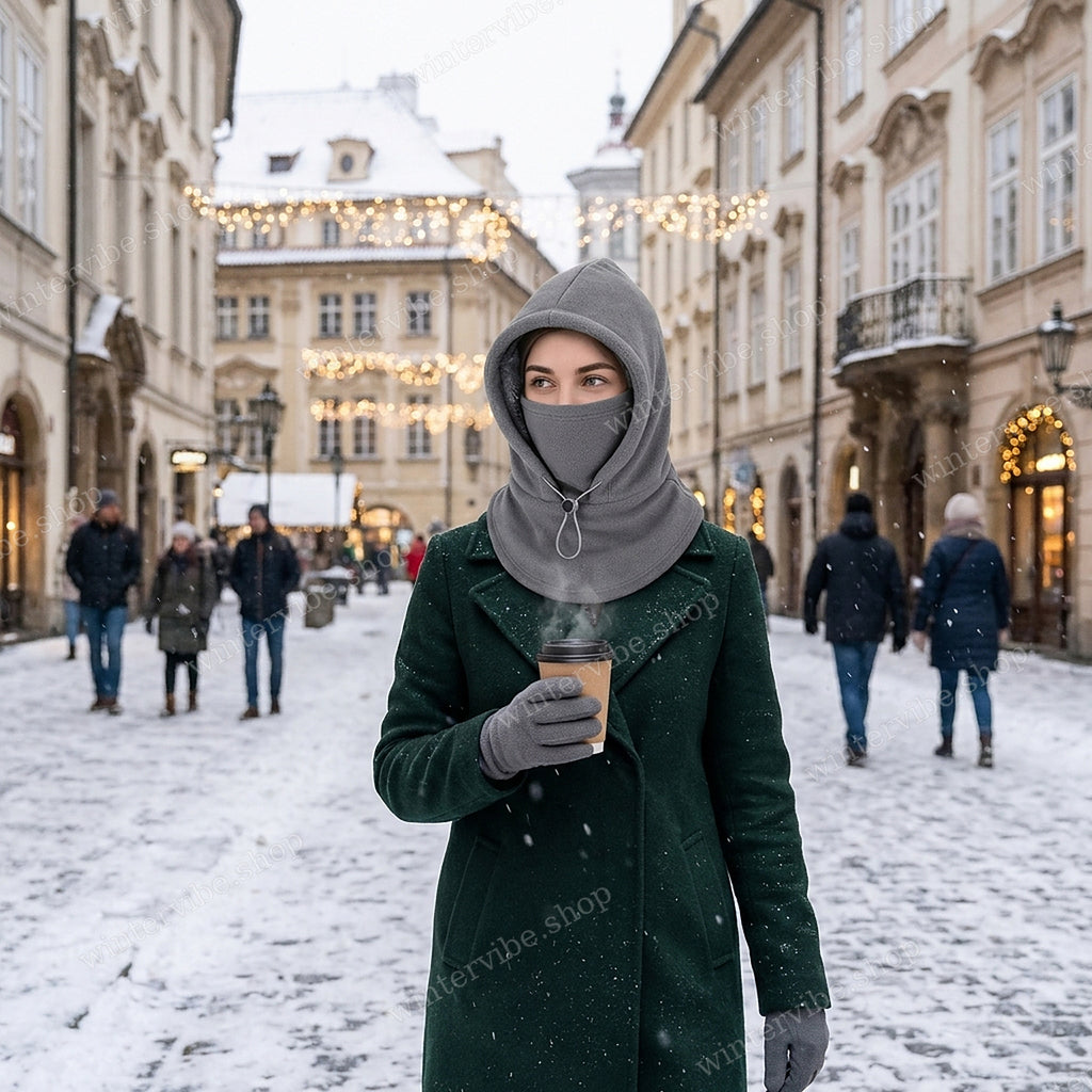 Winter-Sturmhaube mit Fleece-Innenfutter – Winddicht & Kuschelig Warm ❄️