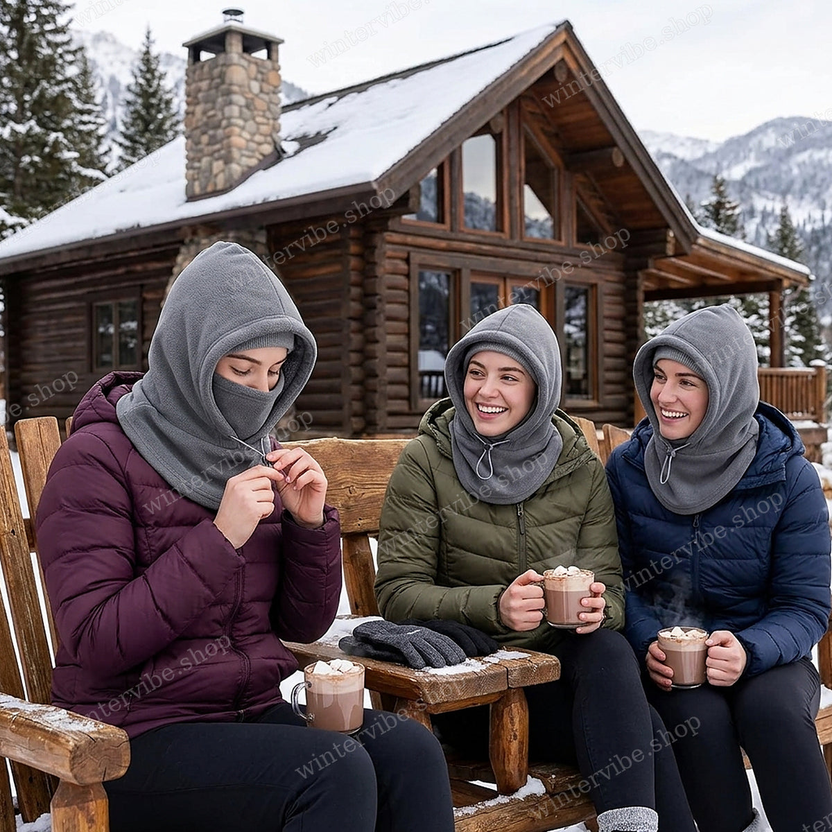 Winter-Sturmhaube mit Fleece-Innenfutter – Winddicht & Kuschelig Warm ❄️