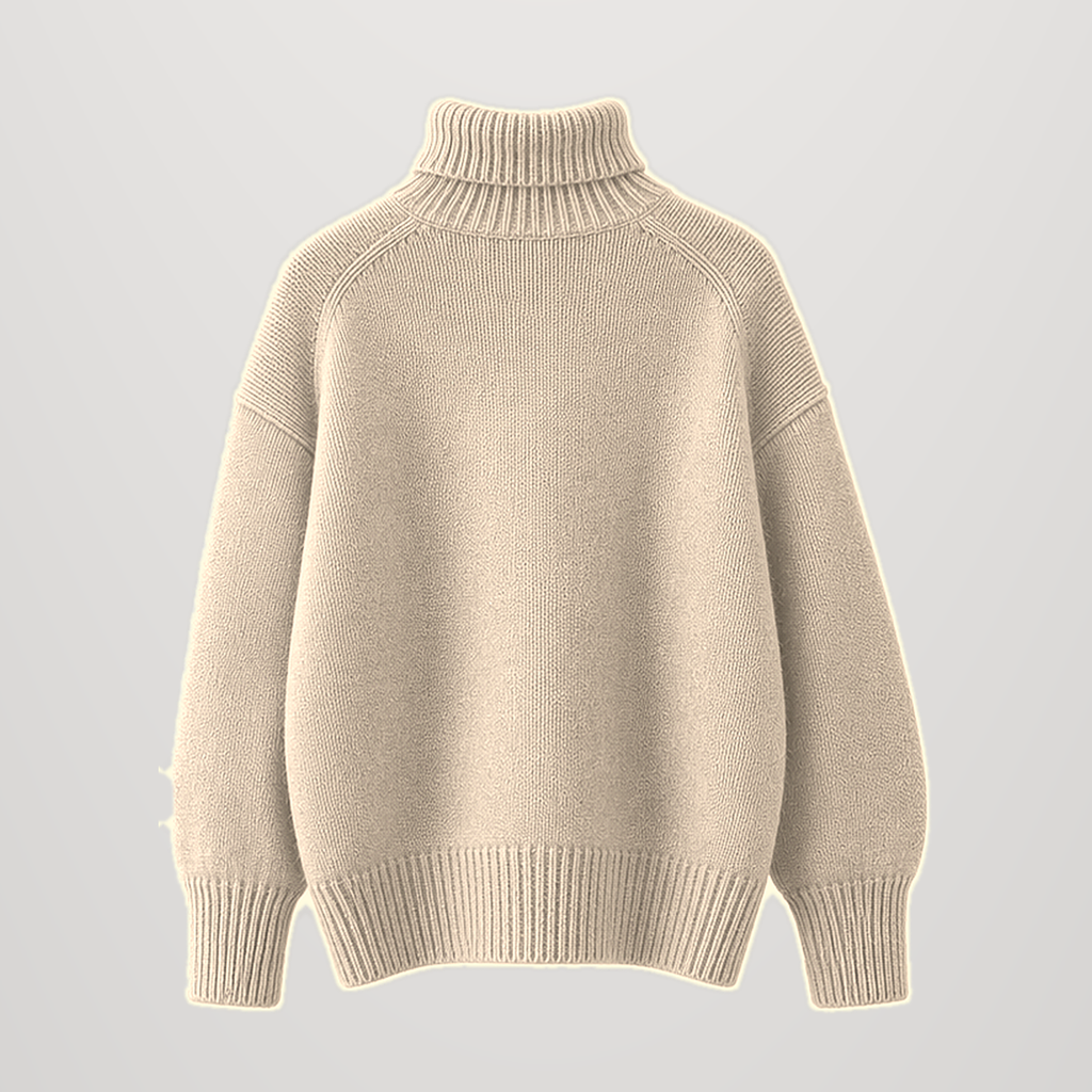 Wollpullover mit Rollkragen – Zeitlose Eleganz für kalte Tage