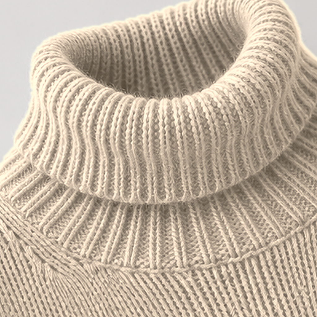 Wollpullover mit Rollkragen – Zeitlose Eleganz für kalte Tage