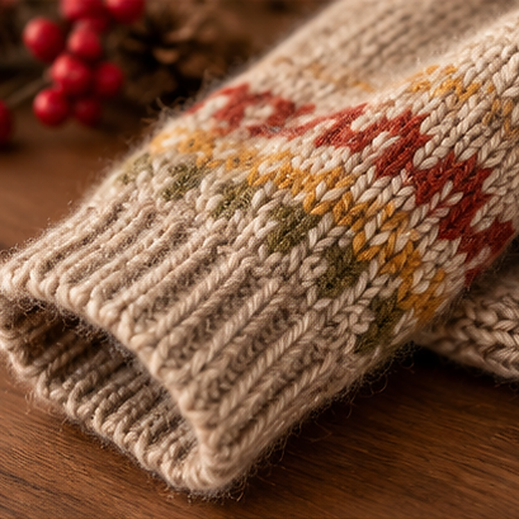 Damen-Strickpullover mit Norwegermuster – Gemütlicher Winterlook