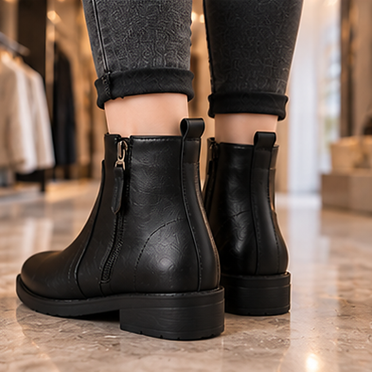 Elegante Damen-Stiefeletten – Zeitloser Stil & hochwertige Verarbeitung